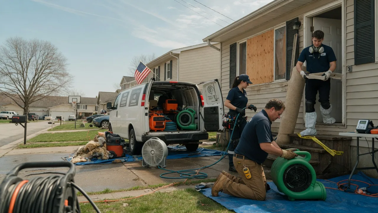 Water Damage Restoration in Caroleen, NC near me